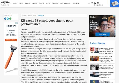 
                            12. KE sacks 53 employees due to poor performance | | ...