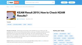 
                            7. KEAM 2018 Result -Everything You Need To Know More! - ...