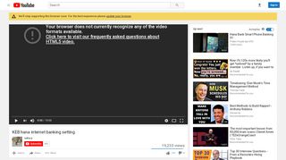 
                            10. KEB hana internet banking setting - YouTube