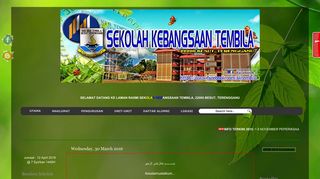 
                            7. Kebangsaan Tembila...Selamat Datang ke Laman Rasmi ...