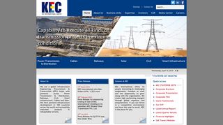
                            2. KEC International Limited - EPC, Engineering Procurement ...