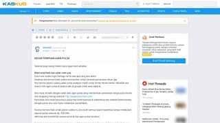 
                            10. KEDOK PENIPUAN AGEN PULSA | KASKUS