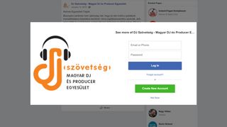 
                            10. Kedves Egyesületi Tagok, Bizonyára... - DJ Szövetség - Magyar DJ és ...