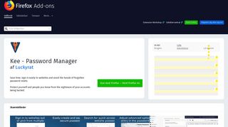 
                            3. Kee – Hent denne udvidelse til ? Firefox (da) - Firefox Add-ons - Mozilla
