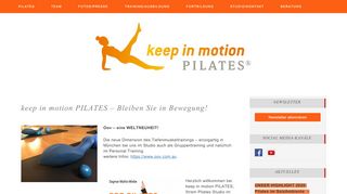 
                            13. keep in motion PILATES –