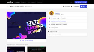 
                            13. Keep Learning School - Webflow