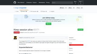 
                            8. Keep session alive · Issue #3171 · Icinga/icingaweb2 · GitHub