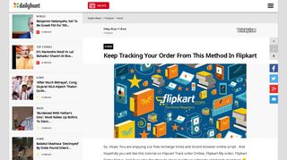 
                            12. Keep Tracking Your Order From This Method In Flipkart - Trickyism ...