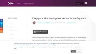 
                            5. Keep your ARM deployment secrets in the Key Vault — Xebia Blog