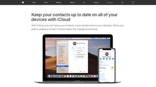 
                            9. Keep your contacts up to date on all of your devices with iCloud ...