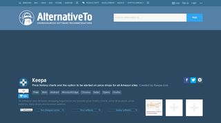 
                            11. Keepa Alternatives and Similar Software - AlternativeTo.net