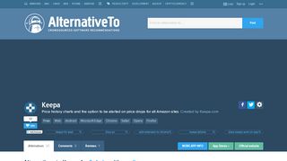 
                            12. Keepa Alternatives for Safari - AlternativeTo.net