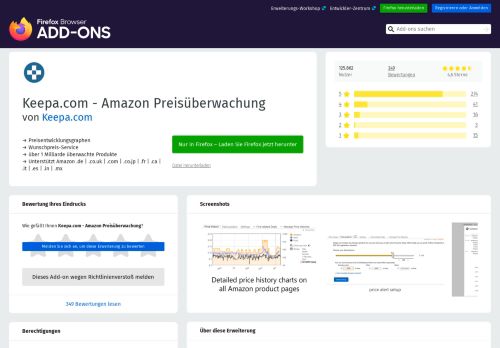 
                            4. Keepa.com - Amazon Preisüberwachung – Holen Sie sich diese ...