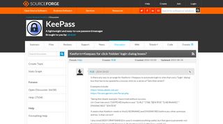 
                            3. KeePass / Discussion / Help:Keeform+Keepass for click-'hidden ...