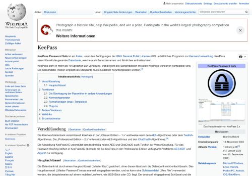 
                            12. KeePass – Wikipedia