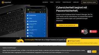 
                            3. Keeper: Bester Passwortmanager & sicherer digitaler Tresor