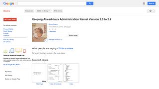 
                            10. Keeping Ahead-linux Administration Kernel Version 2.0 to 2.2