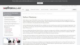 
                            5. Kefron Filestores - UK and Ireland - The Kefron Group - Kefron McLaw