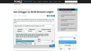 
                            7. Kein Einloggen ins WLAN-Netzwerk möglich - PC-WELT