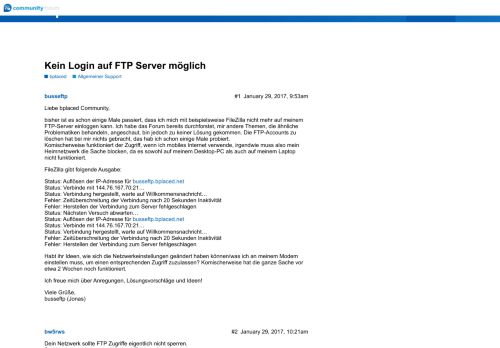 
                            4. Kein Login auf FTP Server möglich - Allgemeiner Support - bplaced ...