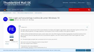 
                            11. Kein Login auf secureimap.t-online.de unter Windows 10 - Konten ...