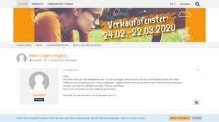 
                            8. Kein Login möglich - Bestellung und Lieferung - u:book-Forum