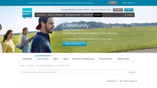 
                            7. Kein Login möglich - Consorsbank Wissenscommunity