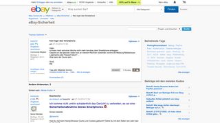 
                            1. Kein login über Smartphone - eBay Community