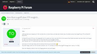 
                            8. Kein Root zugriff über FTP möglich... - Allgemeines - Deutsches ...