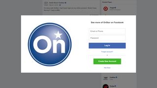 
                            8. Keith Reis - I'm done with OnStar. Can't even log in to my... | Facebook
