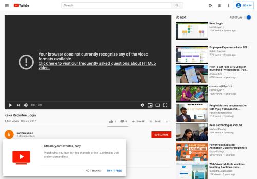 
                            7. Keka Reportee Login - YouTube