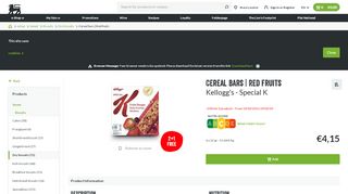 
                            13. Kellogg's Special K Cereal bars | Red fruits | delhaize.be