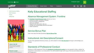 
                            4. Kelly Educational Staffing - MyKelly