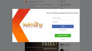 
                            6. Kelmany Eventos - Clique em nosso perfil para ver o link... | Facebook