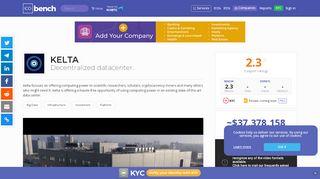 
                            10. KELTA (KLT) - ICO rating and details | ICObench