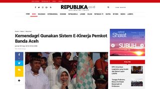 
                            12. Kemendagri Gunakan Sistem E-Kinerja Pemkot Banda Aceh ...