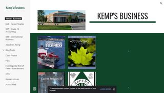 
                            7. Kemp's Business - Google Sites