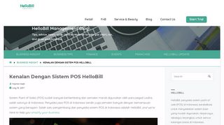 
                            4. Kenalan Dengan Sistem POS HelloBill - HelloBill