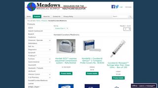 
                            7. Kendall/Covidien/Medtronic - Meadows Medical