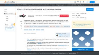 
                            8. Kendo UI submit button click and transition to view - Stack Overflow