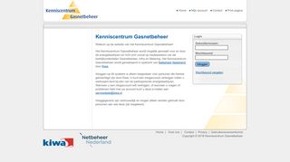 
                            12. Kenniscentrum Gasnetbeheer - Login