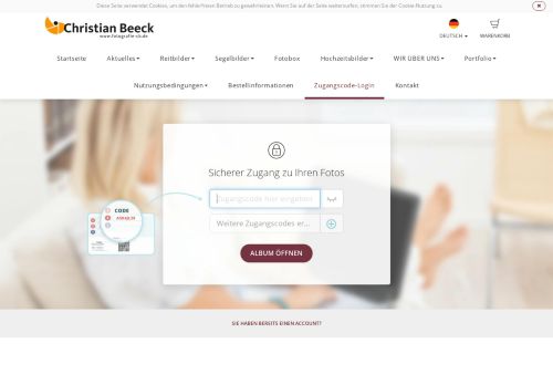 
                            12. Kennwort-Login | Fotografie C.B. - Fotograf Christian Beeck
