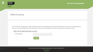
                            3. Kennwort vergessen - NaWik E-Learning