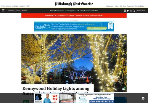 
                            13. Kennywood Holiday Lights among America's best in nationwide poll ...