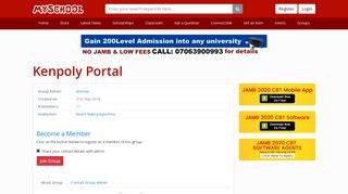 
                            13. Kenpoly Portal - Myschool