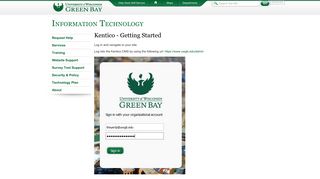 
                            9. Kentico - Getting Started - UKnowIT - UW-Green Bay