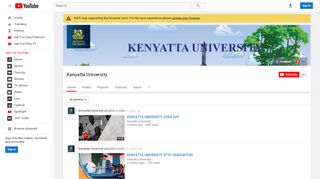 
                            12. Kenyatta University - YouTube