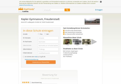 
                            4. Kepler-Gymnasium, Freudenstadt - StayFriends