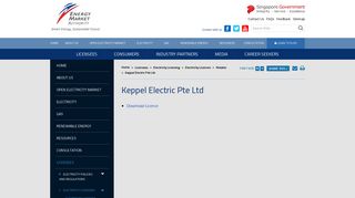 
                            10. Keppel Electric Pte Ltd - EMA