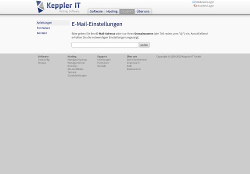 
                            4. Keppler IT GmbH - E-Mail-Einstellungen